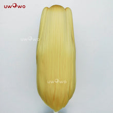 Load image into Gallery viewer, UWOWO Game Azurr Lanee x To Lovee Ruu Golden Darkness Cosplay Wig Long Yellow Hair Halloween Wig
