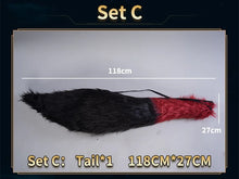 Load image into Gallery viewer, LAST BATCH UWOWO Ahri Cosplay League of Legends/LOL: Immortalized Legend Ahri Cosplay Costume With Tail and Cover Halloween Cos

