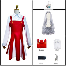 Load image into Gallery viewer, Eri Cosplay Costume Anime Boku No Season4 Cosplay School Uniform Dress Outfit Halloween Costume Wig Horn Socks Campus Festival

