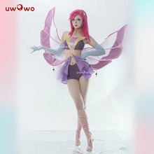 Load image into Gallery viewer, IN STOCK UWOWO Tecnaa Cosplay Anime Cosplay Costume Big Fairy Wings Cosplay Princes Costume Outfit Butterfly Halloween Costumes
