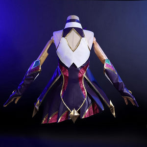 ROLECOS LOL Star Guardian Xayah Cosplay Costume Game LOL Xayah Cosplay Halloween Costumes for Women Cos Outfit