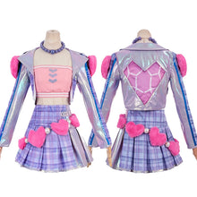 Load image into Gallery viewer, ROLECOS LOL Heartache &amp; Heartthrob Caitlyn Cosplay Costume LOL Valentine's Day New Skin Women Cosplay Costume Halloween Full Set
