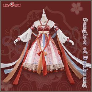 Lolita UWOWO Lolita Dress Chinese Traditional Fashion Dress Original Design Sunglow of Dunhuang Chinoiserie Lolita Dress