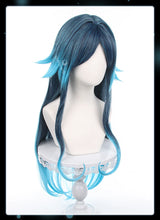 Load image into Gallery viewer, IN STOCK UWOWO Genshin Impact: Bonanus Hydro Yakshas Cosplay Wig Liyue Female Cosplay Bonanus wig

