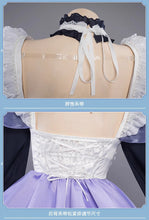 Load image into Gallery viewer, 【Wetrose】In Stock Kokomi Maid Cosplay Costume Genshin Impact Artist&#39;s Exclusive Fanart Sangonomiya Dress Set Wig Halloween Xmas
