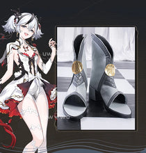 Load image into Gallery viewer, UWOWO Chun Shoes Game Wuthering Waves Chun Cosplay Shoes Gray shoes Woman Size 35-45
