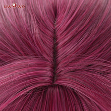 Load image into Gallery viewer, UWOWO Honkai Star Rail Kafka Cosplay Wig Red Purple Long Hair Heat Resistant Halloween Cosplay Wigs
