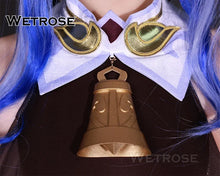 Load image into Gallery viewer, 【Wetrose】In Stock Ganyu SSR Cosplay Costume Genshin Impact Gan Yu Гань Юй Gamu Horn Head Gears Full Set Wig Shoes Halloween Xmas
