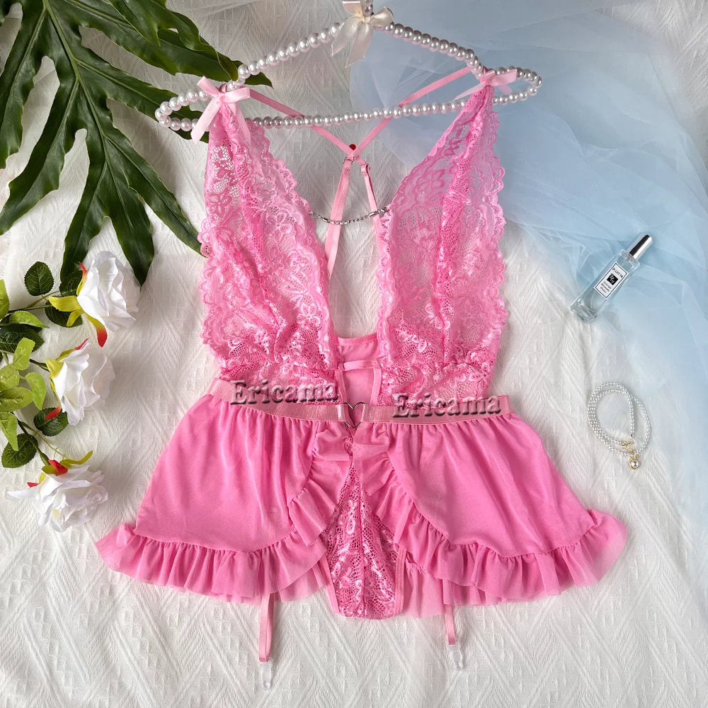 Sexy Underwear Lingerie Set Erotic Mesh Lingerie set Women Sexy Lingerie Set Sensual Lingerie Sex Suit Hot Porn Exotic Costumes