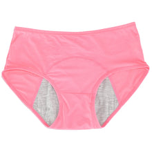 Load image into Gallery viewer, 1pc Women's Leak Proof Menstrual Panties – Mid Waist Ice Silk Plus Size Waterproof Period Underwear Sexy Physiological Briefs
