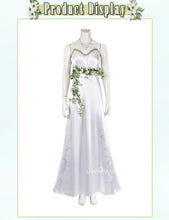 Load image into Gallery viewer, UWOWO Aerithh Cosplay Collab Series: 7 Rebirthh FF-7 Aerithh White Gown Cosplay Costume Woman Dress
