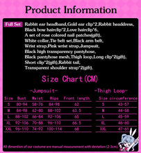 Load image into Gallery viewer, IN STOCK UWOWO V Singerr Rabbit Hole Bunny Mikku Cosplay Costume Sexy Costume Halloween Costume
