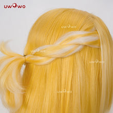 Load image into Gallery viewer, UWOWO Ju Fufu Wig Game Zenless Zone Zero ZZZ Ju Fufu Cosplay Wig Orange Yellow Hair Long Hair Halloween Wig

