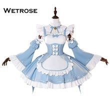 Load image into Gallery viewer, 【Wetrose】In Stock Re:Life in A Different World From Zero Re0 Rem Ram Maid Outfit Dress Cosplay Costume Halloween
