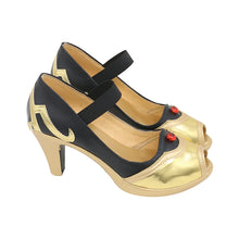 Load image into Gallery viewer, Genshin Impact Beidou Cosplay Boots Shoes Wigs Cosplay Anime Game Bei Dou Earrings Genshin Party Carnival Costume For Women
