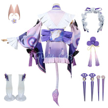 Load image into Gallery viewer, Genshin Impact Yumemizuki Mizuki Cosplay Costume Wig Anime Chinese Halloween Costumes for Women Game Uniform
