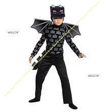 Load image into Gallery viewer, Cosplay Costumes Boys Children M I New Green E Clothes Gray Onesie Child St e Ve Game Character Performance Christmas Halloween
