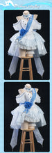 Load image into Gallery viewer, LAST BATCH UWOWO Genshin Impact Cosplay Fanart Furina Focalors White Angel Lolita Dress Cosplay Costume Halloween Cos
