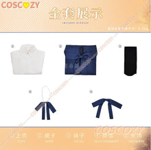 Load image into Gallery viewer, Fate Stay Night Saber Cosplay Costumes Wig Japanese Anime Sailor Uniforms Women Cosplay Dress Halloween Party Clothing Set
