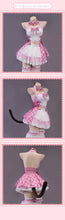 Load image into Gallery viewer, IN STOCK UWOWO Chocola Cosplay Halloween Costume New Idol Catgirl Maid Costume Dress Chocolaa/Vanillaa Theatrical Costume
