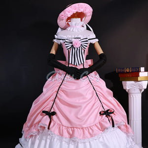 High-quality Black Butler Ciel Phantomhive Robin Dress Cosplay Costume Japanese Anime Carnival Party Uniform