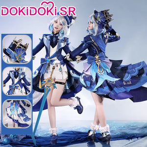 IN STOCK Furina Splash Art Focalors Cosplay Costume Game Genshin Impact【S-2XL】DokiDoki-SR Halloween Focalors Cosplay Hat