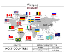 Load image into Gallery viewer, Ellolace Lingeries Sexy Hot Lace Women&#39;s Ethical Underwear See Through Intimate Complete 2 Pieces Set Beautiful Matching Bra Set
