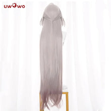 Load image into Gallery viewer, IN STOCK UWOWO Honkai Star Rail Acheron Ultimate Form Cosplay Wig Long Grey Hair
