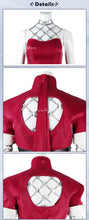 Load image into Gallery viewer, UWOWO Collab Series: Game Psylockeee Skin Cosplay Women Bodysuit Red Skin Costume Halloween Costume
