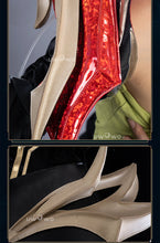 Load image into Gallery viewer, LAST BATCH UWOWO Ahri Cosplay League of Legends/LOL: Immortalized Legend Ahri Cosplay Costume With Tail and Cover Halloween Cos
