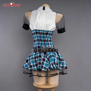 Monster High Cosplay Frankie Stein 1 Cosplay Costume Suit Female Cosplay Dress Halloween Costumes Outfit