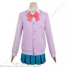 Load image into Gallery viewer, Ume Kurumizawa Anime Kimi ni Todoke From Me to You Cosplay Costume Wig 100CM Disguise Adult Women Shirt Skirt Halloween Daily
