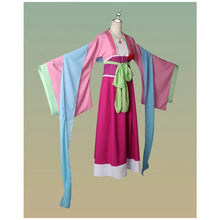 Load image into Gallery viewer, Maomao Cosplay Costume Wig Anime The Apothecary Diaries Pink Dress op Hairpin Kusuriya No Hitorigoto halloween Party for Women
