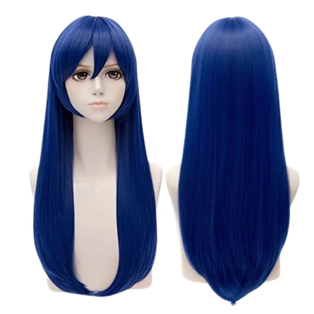 Anime Love Live! Umi Sonoda Cosplay Wig Character Play Long Straight Blue Cosplay Wig Synthetic Wigs Hair