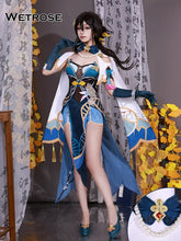 Load image into Gallery viewer, 【Wetrose】In Stock Ruan Mei Cosplay Costume Honkai Star Rail Ruanmei Жуань Мэй  Full Set Wig New Year Halloween Qipao Style
