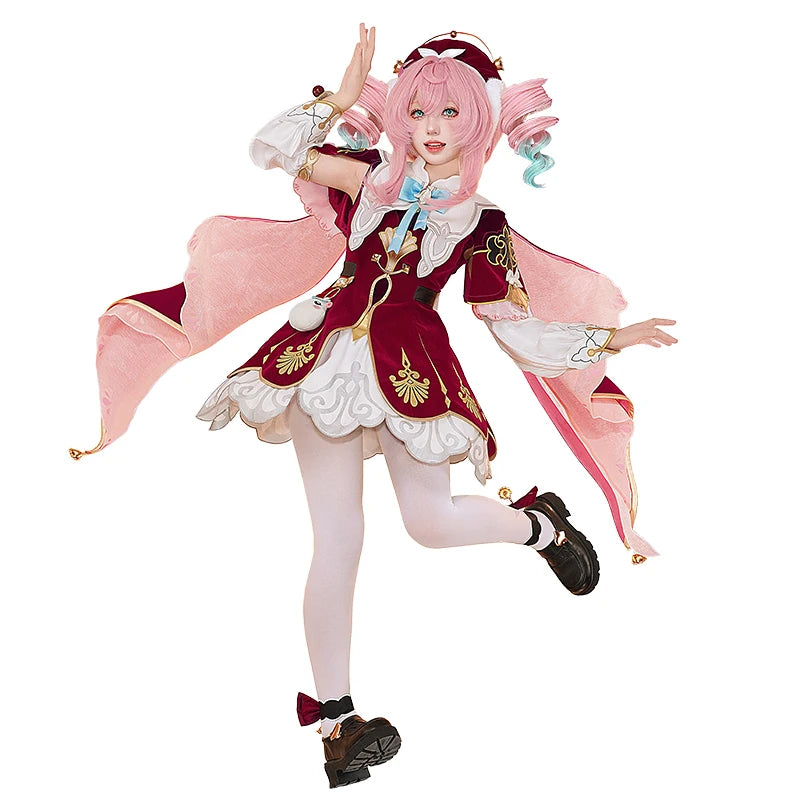 UWOWO Hyacine Cosplay Collab Series: Game Honkai: Star Rail Hyacine Cosplay Costume Halloween Costume