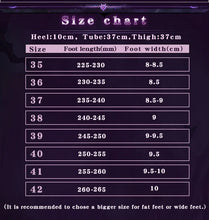 Load image into Gallery viewer, UWOWO League of Legends/LOL Coven Ahri Cosplay Shoes Women Footwear High Boots Halloween Cosplay Footwear Boots
