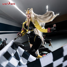 Load image into Gallery viewer, LAST BATCH UWOWO Genshin Impact Fanart Ningguang Auto Racing Suit Cosplay Costume
