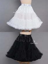 Load image into Gallery viewer, UWOWO Universal Black White Nahida Petticoat Crinolines Genshin Impact Maid Ver Best Match Petticoat Adjustable Bustle Pannier
