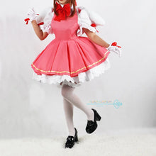 Load image into Gallery viewer, Sakura Cosplay Anime Sakura Cardcaptors Cosplay Costume Sakura Card Captor Role Play Uniform Halloween Party Costume for Women
