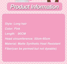 Load image into Gallery viewer, IN STOCK UWOWO Gotouu Hitorii Wig Cosplay Hitorii Cosplay Hair Costume JK Uniform Pink Jacket Long Wig
