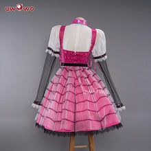 Load image into Gallery viewer, In Stock UWOWO Monster High: Draculaura Cosplay Costume Pink Suit Vampiree Female Little Devil Cosplay Halloween Costumes
