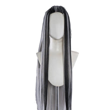 Load image into Gallery viewer, UWOWO Frankiee Stein 1 Cosplay Wig Black Silver 90CM Long Hair Heat Resistant Halloween Cosplay Outfit Wig
