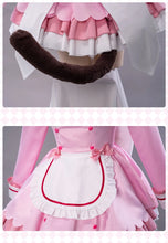 Load image into Gallery viewer, IN STOCK UWOWO Chocola Cosplay Maid Dress Vol.4 Costume Chocolaa/Vanillaa Cute Pink Dress Women Outfits Halloween Costumes
