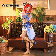 Load image into Gallery viewer, 【Wetrose】 In Stock Genshin Impact Nilou Niirou Cosplay Costume Sumeru Full Set Game Demon Girl Party Halloween
