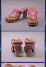 Load image into Gallery viewer, IN STOCK UWOWO Game Genshin Impact Raiden Shogun Baal Cosplay Shoes Ba&#39;al Halloween High Heels for Women  Clothing
