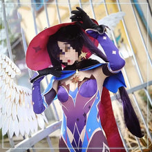 Load image into Gallery viewer, Game Genshin Impact Mona Anime Cosplay Costumes Halloween Costume for Women Ganyu Cosplay Feminino Uniform Suit Wig Clothing
