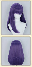Load image into Gallery viewer, UWOWO Sakura Wig Game Fateee/Stayy Nightt HF 3 spring song Sakura Matou Dress Cosplay Wig Long Purple Hair Halloween Wig
