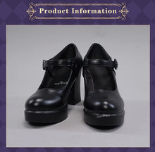 Load image into Gallery viewer, LAST BATCH UWOWO Fischl Cosplay Shoes Genshin Impact Fanart Cosplay Fischl Costume Shoes Fischl Maid Dress Cosplay Heels Boots
