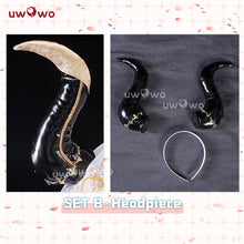 Load image into Gallery viewer, IN STOCK UWOWO Nilou Cosplay Genshin Impact Fanart Nilou &#39;Aqua Seraphina&#39; Dance Dress Cosplay Costume
